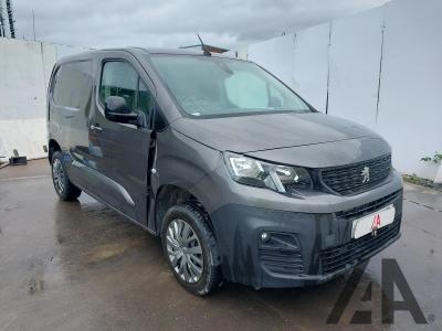 Image of 2023 PEUGEOT PARTNER BLUEHDI ASPHALT PREMIUM PLUS L 1499cc TURBO DIESEL MANUAL PANEL VAN