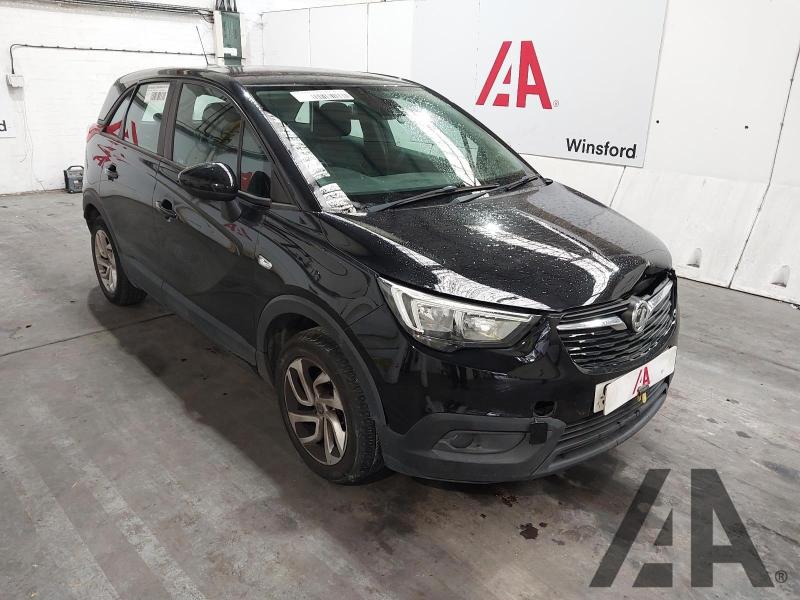 2018 VAUXHALL CROSSLAND X SE ECOTEC S/S 1199cc TURBO PETROL MANUAL 5 Speed 5 DOOR HATCHBACK