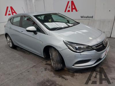 2016 VAUXHALL ASTRA DESIGN 1399cc TURBO PETROL MANUAL 6 Speed 5 DOOR HATCHBACK