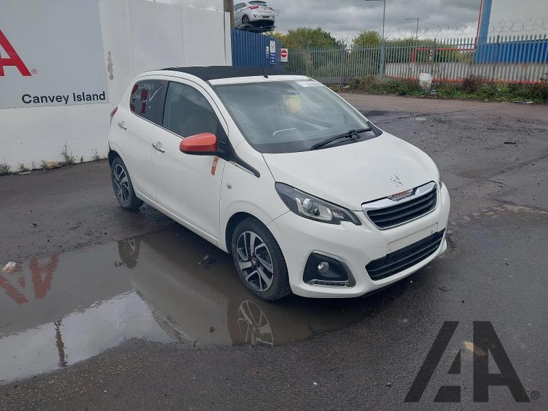 2017 PEUGEOT 108 PURETECH ROLAND GARROS TOP 1199cc PETROL MANUAL 5 Speed 5 DOOR HATCHBACK