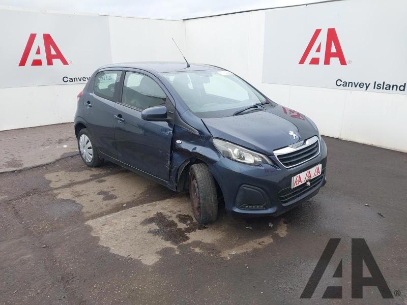 2017 PEUGEOT 108 ACTIVE 998cc PETROL MANUAL 5 Speed 5 DOOR HATCHBACK