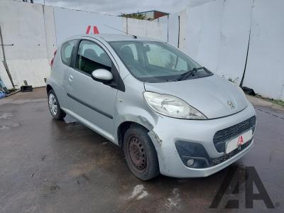 Image of 2012 PEUGEOT 107 ACTIVE 998cc PETROL MANUAL 5 Speed 3 DOOR HATCHBACK