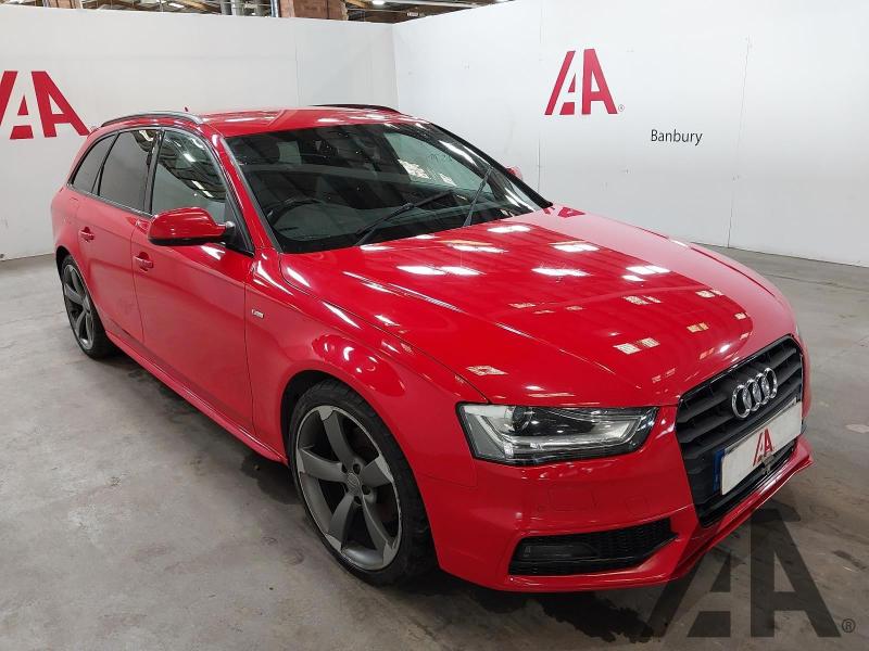 2015 AUDI A4 AVANT TDI S LINE BLACK EDITION 1968cc TURBO DIESEL CVT 8 Speed 5 DOOR ESTATE