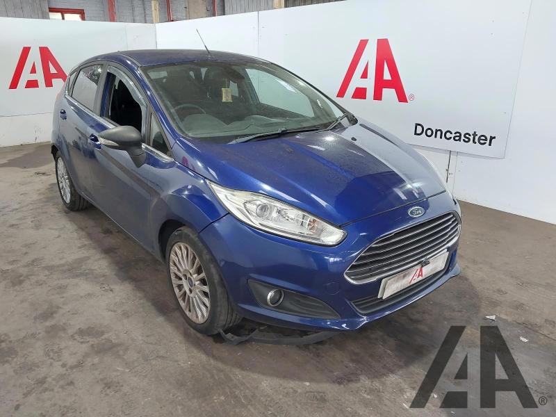 2014 FORD FIESTA TITANIUM TDCI 1499cc TURBO DIESEL MANUAL 5 Speed 5 DOOR HATCHBACK