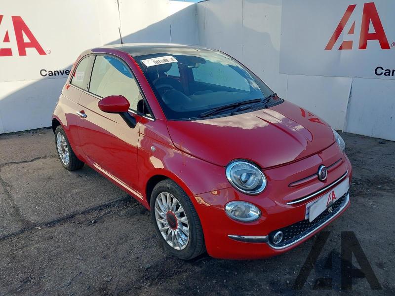 2021 FIAT 500 RED 999cc PETROL MANUAL 3 DOOR HATCHBACK