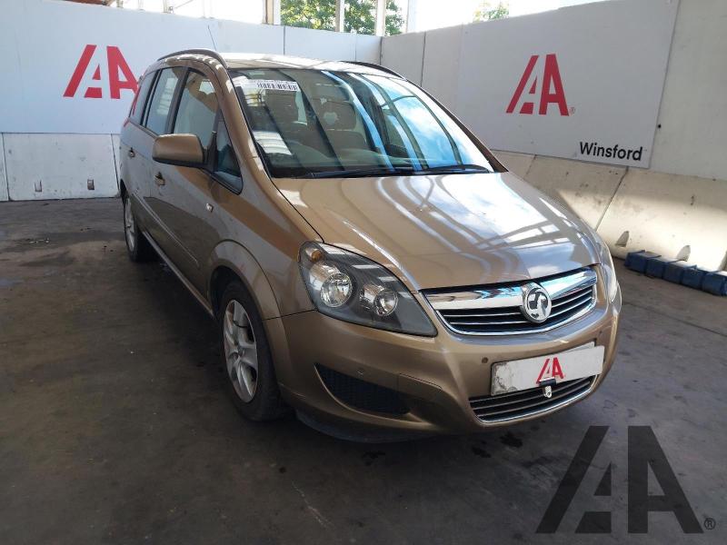 2013 VAUXHALL ZAFIRA EXCLUSIV CDTI ECOFLEX 1686cc TURBO DIESEL MANUAL 5 DOOR MPV