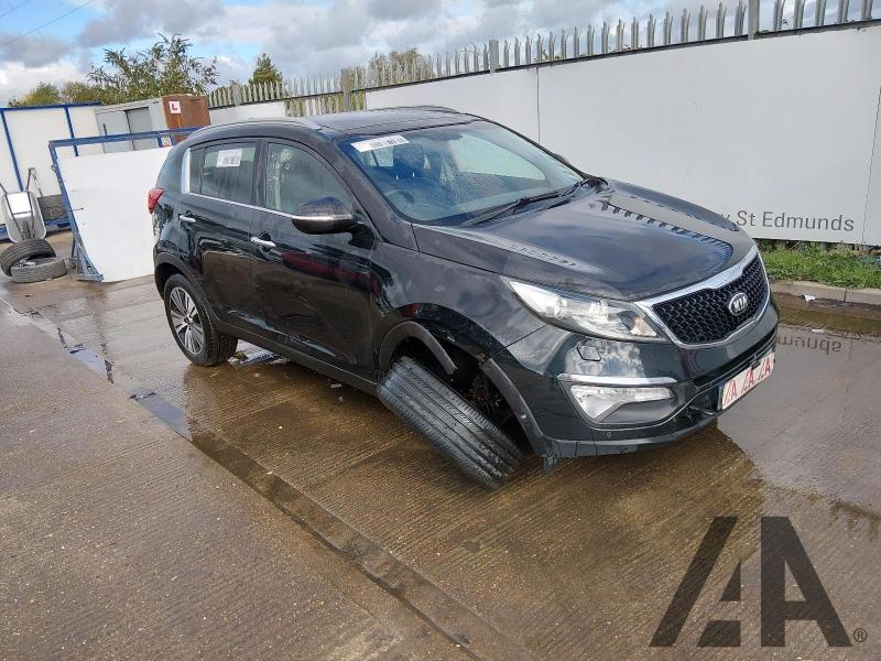 2015 KIA SPORTAGE CRDI 4 ISG 1685cc TURBO DIESEL MANUAL 6 Speed 5 DOOR ESTATE