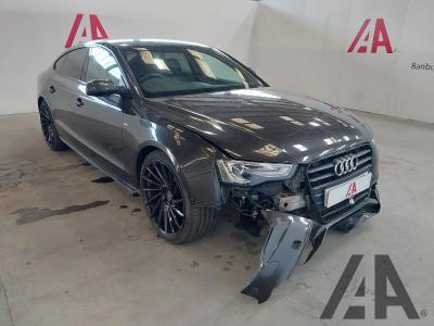 Image of 2015 AUDI A5 SPORTBACK TDI S LINE BLACK EDI 2967cc TURBO DIESEL CVT 8 Speed 5 DOOR HATCHBACK