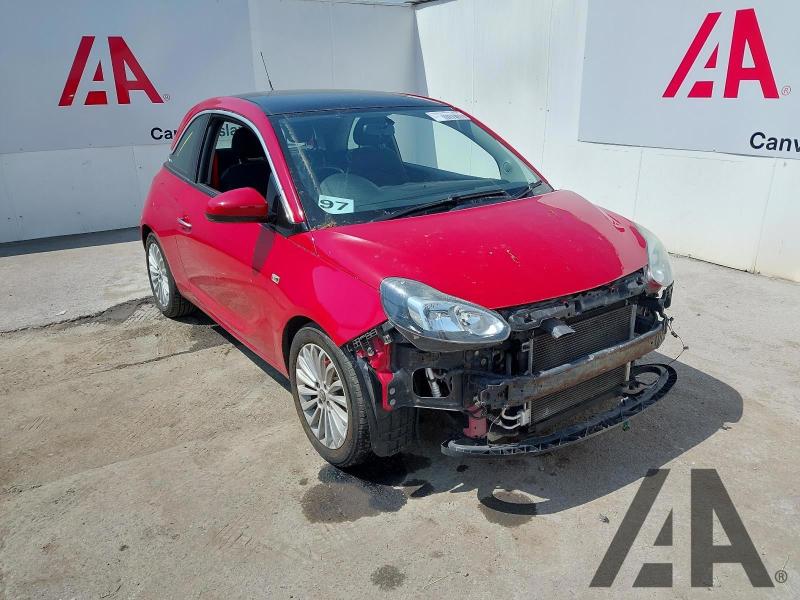 2014 VAUXHALL ADAM GLAM 1398cc PETROL MANUAL 5 Speed 3 DOOR HATCHBACK