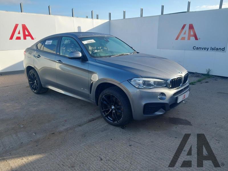 2018 BMW X6 XDRIVE30D M SPORT 2993cc TURBO DIESEL AUTOMATIC 4 DOOR COUPE