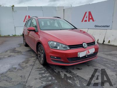 Image of 2015 VOLKSWAGEN GOLF SE TDI BLUEMOTION TECHNOLOGY D 1968cc TURBO DIESEL SEMI AUTO 6 Speed 5 DOOR ESTATE
