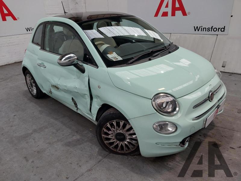 2017 FIAT 500 LOUNGE 1242cc PETROL MANUAL 3 DOOR HATCHBACK