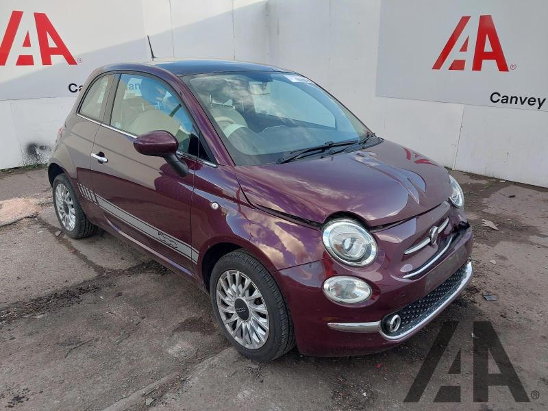2017 FIAT 500 LOUNGE 1242cc PETROL MANUAL 3 DOOR HATCHBACK