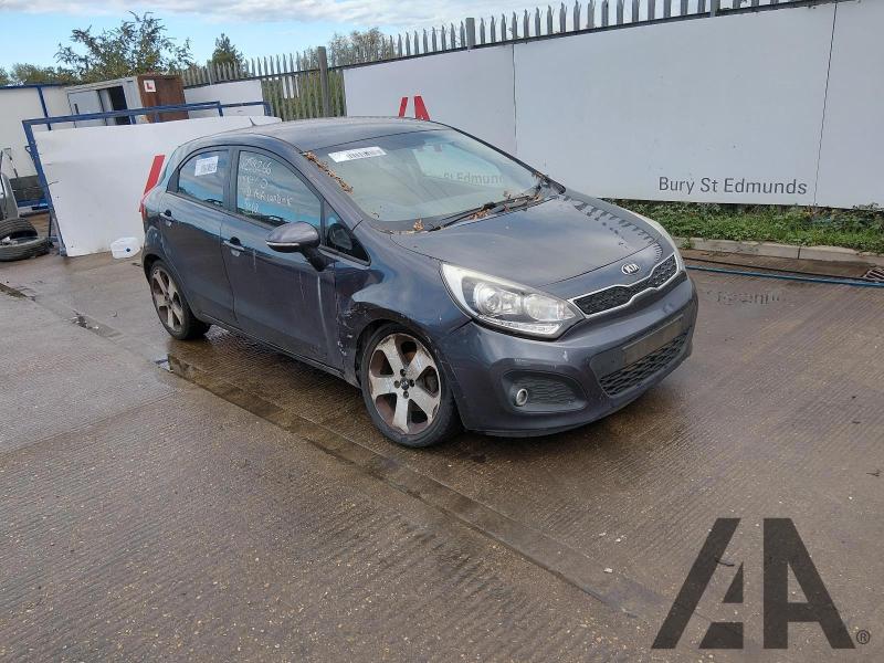 2012 KIA RIO CRDI 3 ECODYNAMICS 1396cc TURBO DIESEL MANUAL 6 Speed 5 DOOR HATCHBACK