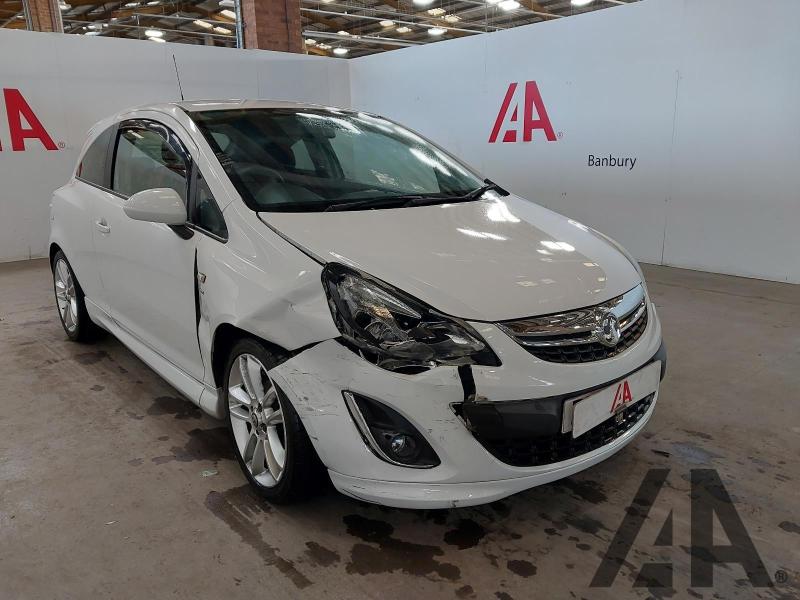 2013 VAUXHALL CORSA SRI 1398cc PETROL MANUAL 3 DOOR HATCHBACK