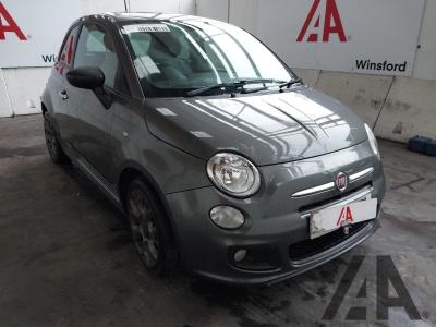 2014 FIAT 500 S TWINAIR 875cc TURBO PETROL MANUAL 3 DOOR HATCHBACK