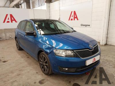 Image of 2016 SKODA RAPID SPACEBACK SE SPORT TDI 1596cc TURBO DIESEL MANUAL 5 Speed 5 DOOR HATCHBACK