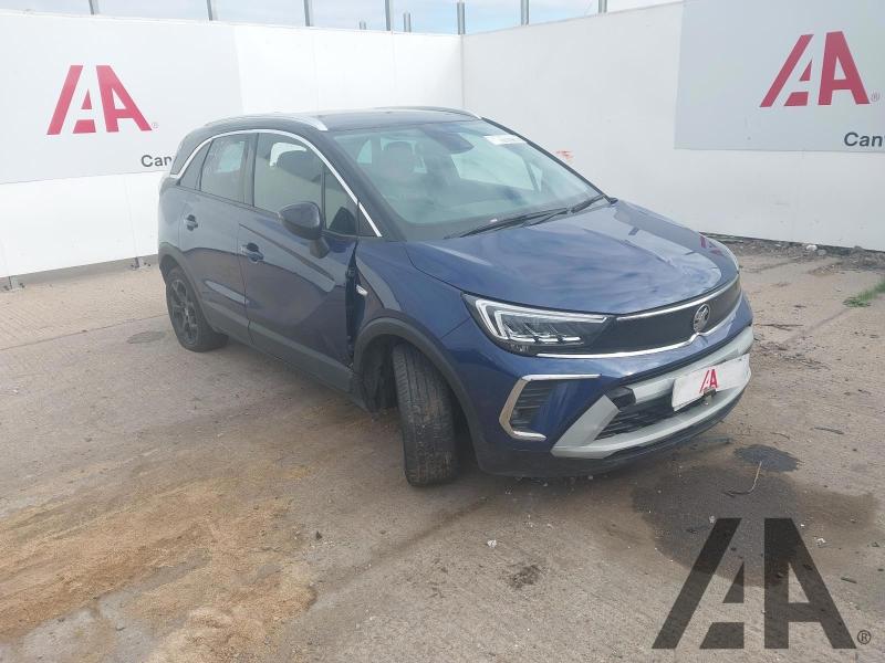 2021 VAUXHALL CROSSLAND SRI NAV 1199cc TURBO PETROL MANUAL 5 DOOR HATCHBACK