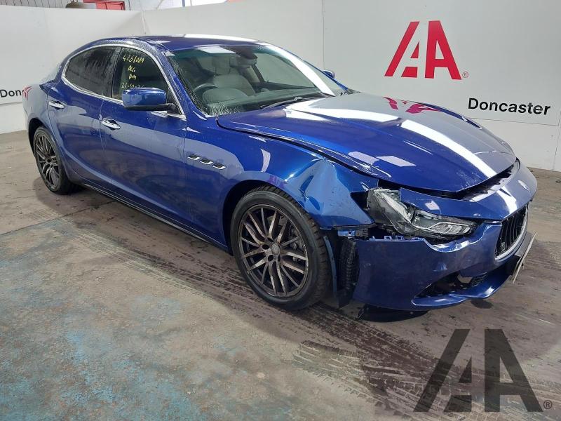 2016 MASERATI GHIBLI DV6 2987cc TURBO DIESEL AUTOMATIC 8 Speed 4 DOOR SALOON