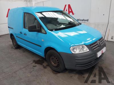 Image of 2010 VOLKSWAGEN CADDY C20 PLUS SDI 1968cc TURBO DIESEL MANUAL 5 Speed PANEL VAN