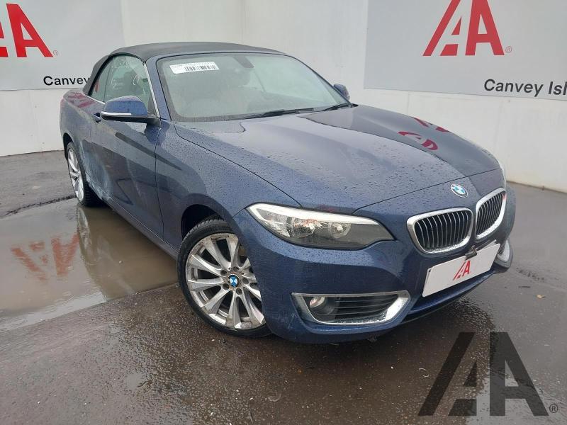 2016 BMW 2 SERIES 218I LUXURY 1499cc TURBO PETROL AUTOMATIC 2 DOOR CONVERTIBLE