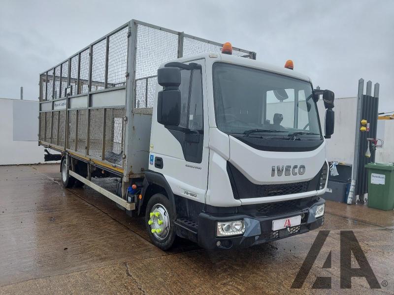 2018 IVECO EUROCARGO 75E16S 4485cc TURBO DIESEL SEMI AUTO