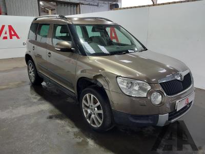 Image of 2010 SKODA YETI ELEGANCE TDI CR 1968cc TURBO DIESEL MANUAL 5 DOOR HATCHBACK