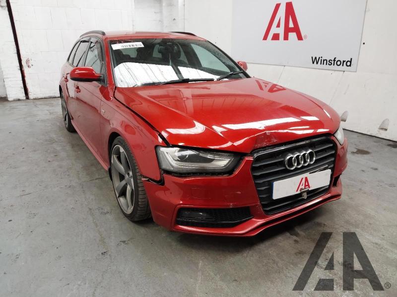 2012 AUDI A4 AVANT TDI S LINE BLACK EDITION 1968cc TURBO DIESEL MANUAL 6 Speed 5 DOOR ESTATE