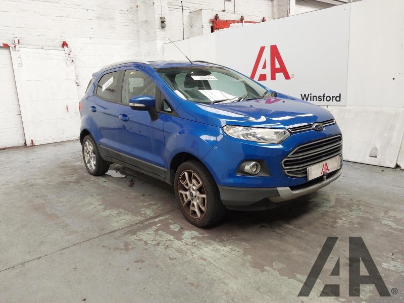 2017 FORD ECOSPORT TITANIUM 999cc TURBO PETROL MANUAL 5 DOOR HATCHBACK