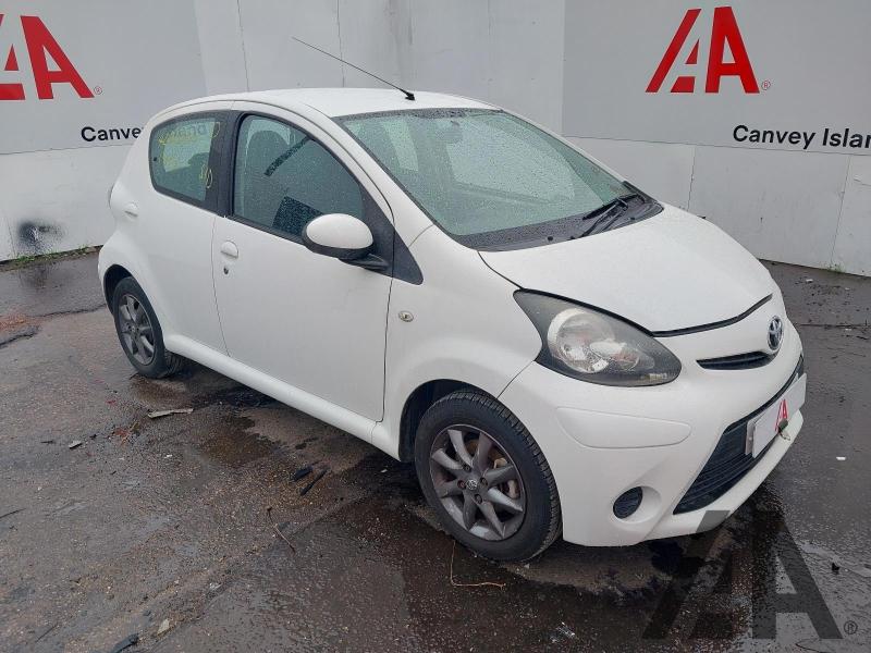 2012 TOYOTA AYGO VVT-I ICE 998cc PETROL MANUAL 5 DOOR HATCHBACK