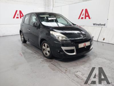 2011 RENAULT SCENIC DYNAMIQUE TOMTOM DCI 1461cc TURBO DIESEL MANUAL 6 Speed 5 DOOR MPV