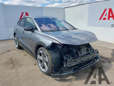Image of 2025 AUDI Q4 E-TRON SPORTBACK BLACK EDITION 45 ELECTRIC DIRECT DRIVE 5 DOOR ESTATE
