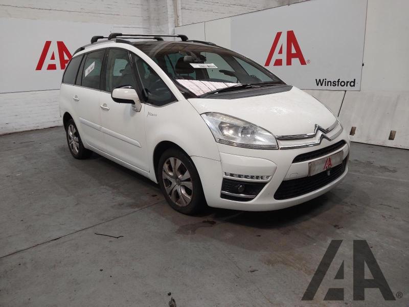 2013 CITROEN C4 PICASSO GRAND PLATINUM HDI 1560cc TURBO DIESEL MANUAL 6 Speed 5 DOOR MPV