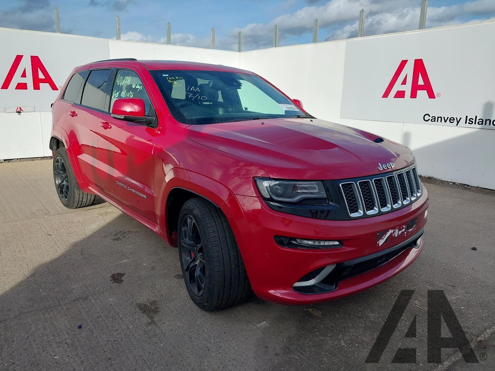 2017 JEEP GRAND CHEROKEE HEMI SRT8 6417cc PETROL AUTOMATIC 5 DOOR ESTATE