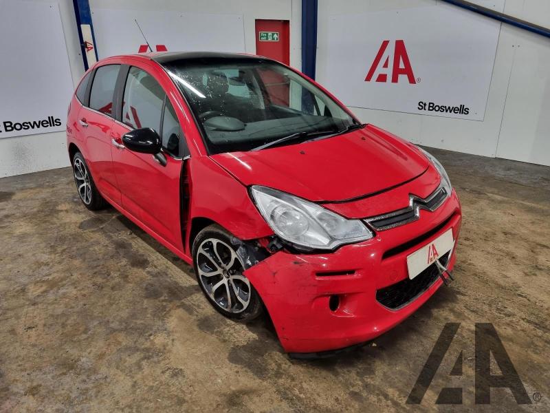 2016 CITROEN C3 PURETECH PLATINUM 1199cc PETROL MANUAL 5 DOOR HATCHBACK