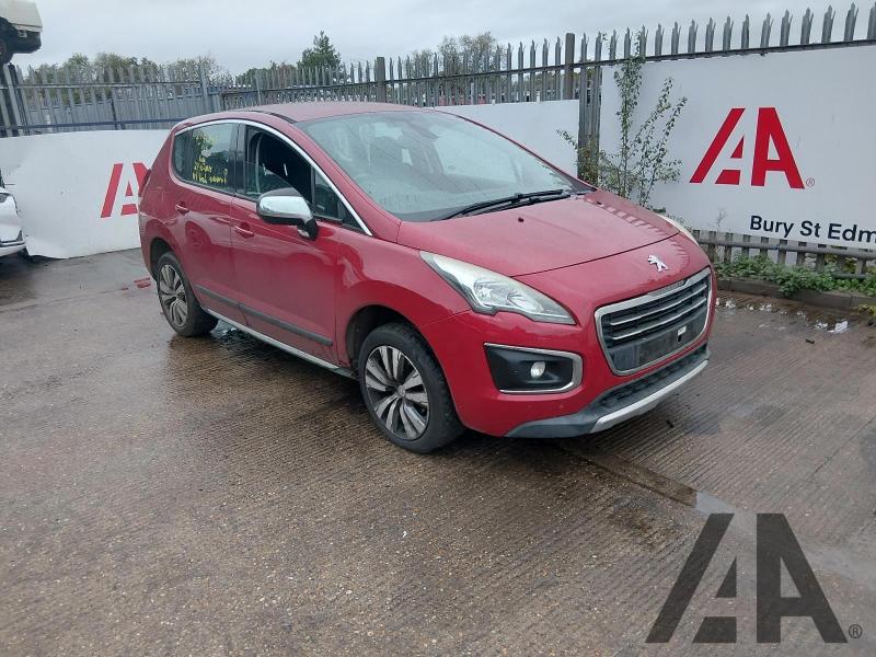 2015 PEUGEOT 3008 BLUE HDI S/S ACTIVE 1560cc TURBO DIESEL MANUAL 6 Speed 5 DOOR HATCHBACK