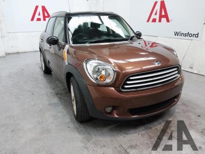 2013 MINI COUNTRYMAN COOPER D 1995cc TURBO DIESEL AUTOMATIC 6 Speed 5 DOOR HATCHBACK