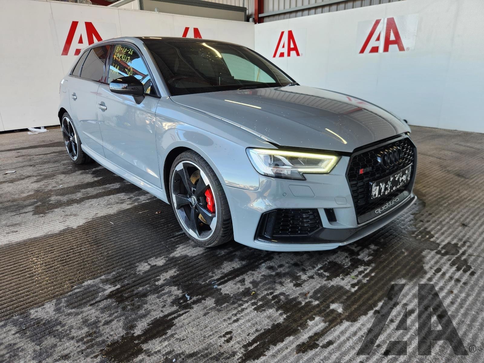 2019 AUDI A3 RS 3 TFSI QUATTRO AUDI SPORT E 2480cc TURBO PETROL SEMI AUTO 7 Speed 5 DOOR HATCHBACK