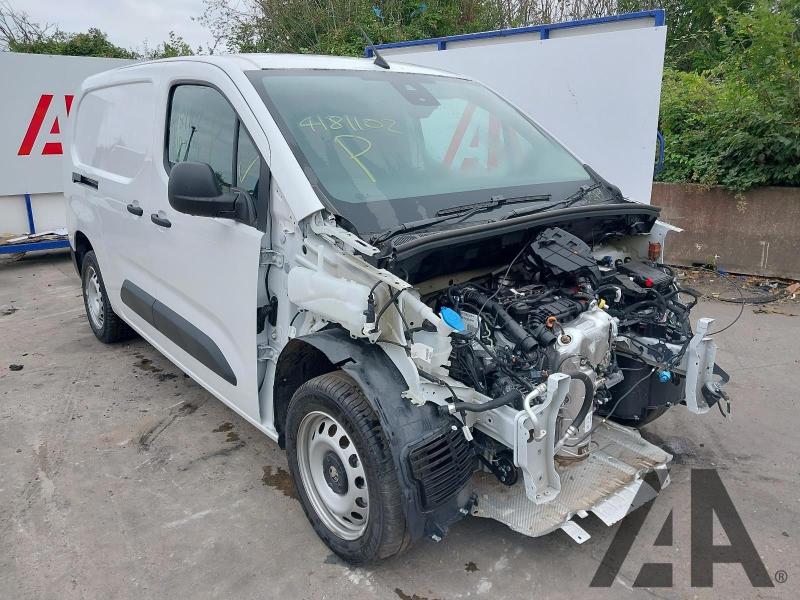 2025 VAUXHALL COMBO L2H1 2300 PRIME CRC XL 1499cc TURBO DIESEL MANUAL PANEL VAN