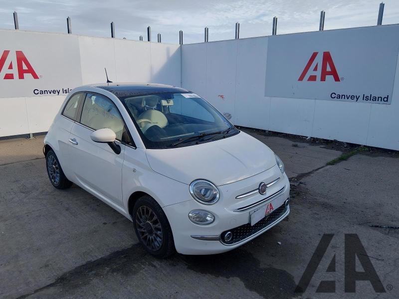 2018 FIAT 500 LOUNGE 1242cc PETROL MANUAL 3 DOOR HATCHBACK