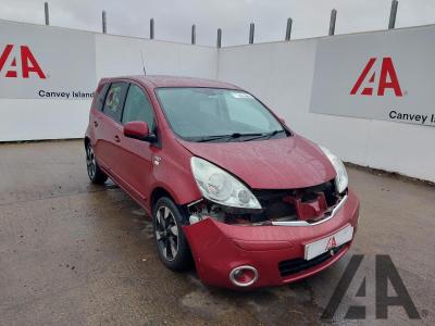 2012 NISSAN NOTE N-TEC PLUS 1386cc PETROL MANUAL 5 Speed 5 DOOR MPV
