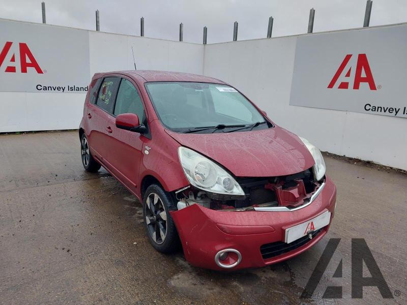 2012 NISSAN NOTE N-TEC PLUS 1386cc PETROL MANUAL 5 Speed 5 DOOR MPV