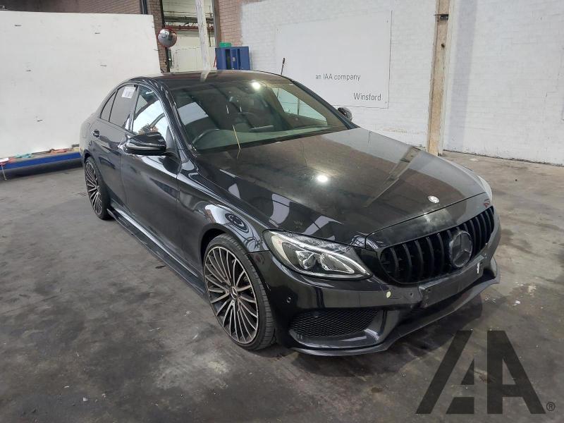 2017 MERCEDES C-CLASS C 220 D AMG LINE 2143cc TURBO DIESEL AUTOMATIC 4 DOOR SALOON