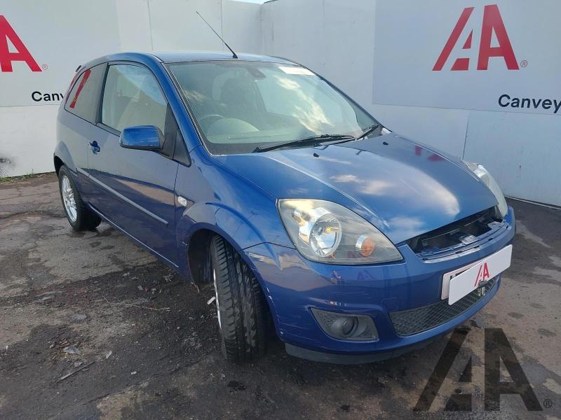 2008 FORD FIESTA ZETEC CLIMATE 16V 1242cc PETROL MANUAL 3 DOOR HATCHBACK