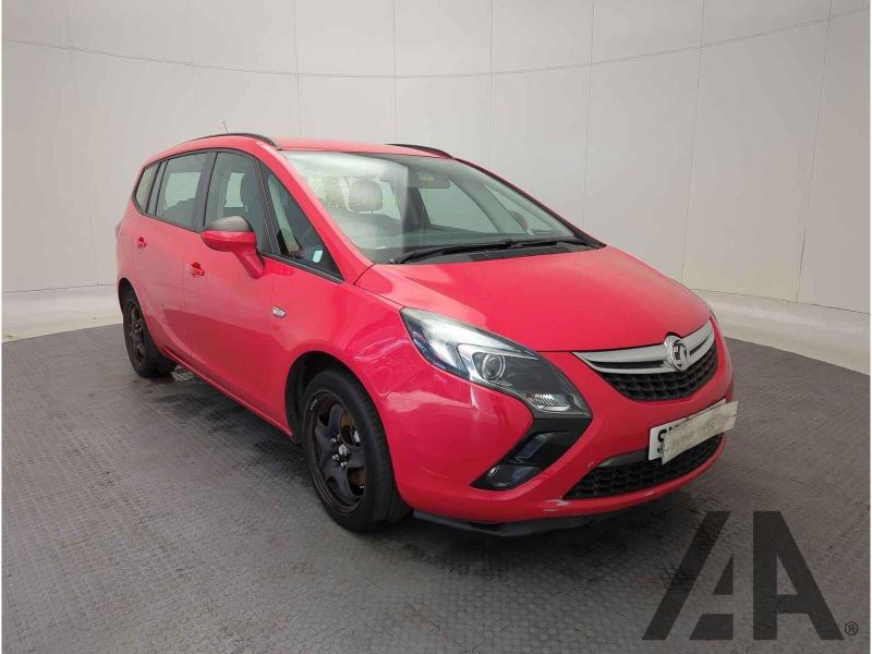2014 VAUXHALL ZAFIRA TOURER EXCLUSIV CDTI 1956cc TURBO DIESEL MANUAL 6 Speed 5 DOOR MPV