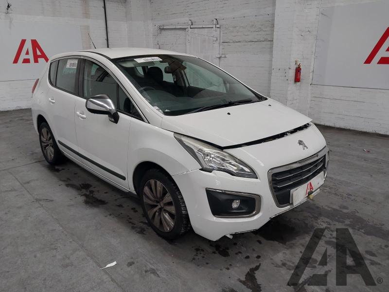 2014 PEUGEOT 3008 E-HDI ACTIVE 1560cc TURBO DIESEL SEMI AUTO 6 Speed 5 DOOR HATCHBACK