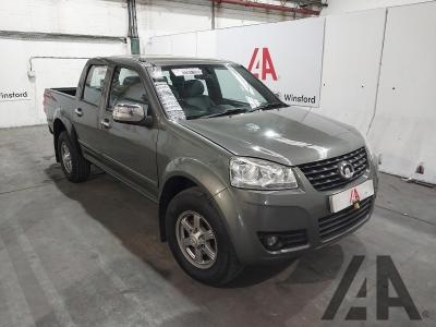 Image of 2015 GREAT WALL STEED TD TRACKER 4X4 DCB 1996cc TURBO DIESEL MANUAL 4 DOOR PICK UP