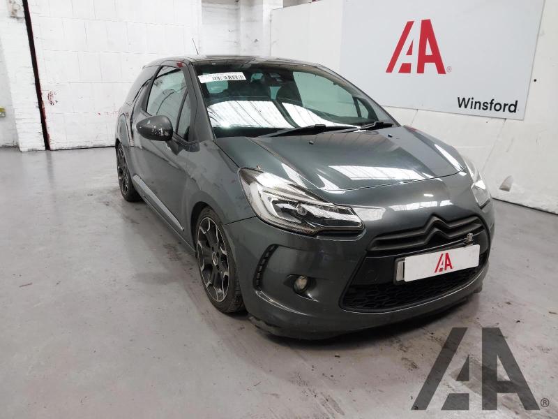 2014 CITROEN DS3 BLUEHDI DSPORT PLUS 1560cc TURBO DIESEL MANUAL 6 Speed 3 DOOR HATCHBACK