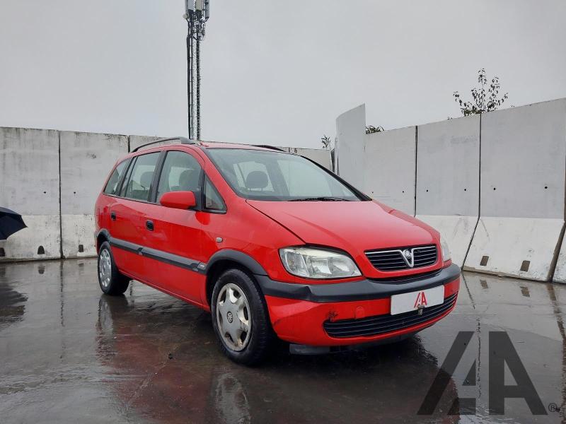 2003 VAUXHALL ZAFIRA COMFORT 16V 1796cc PETROL MANUAL 5 Speed 5 DOOR MPV