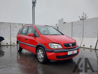 2003 VAUXHALL ZAFIRA COMFORT 16V 1796cc PETROL MANUAL 5 Speed 5 DOOR MPV